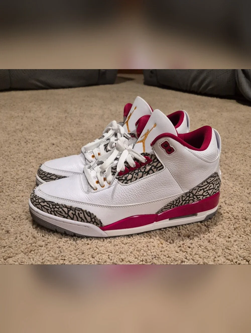 Jordan 3 Cardinal